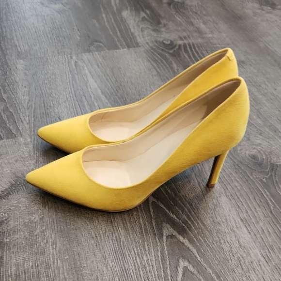 Nine West Shoes - Elegant Yellow Women's Heels